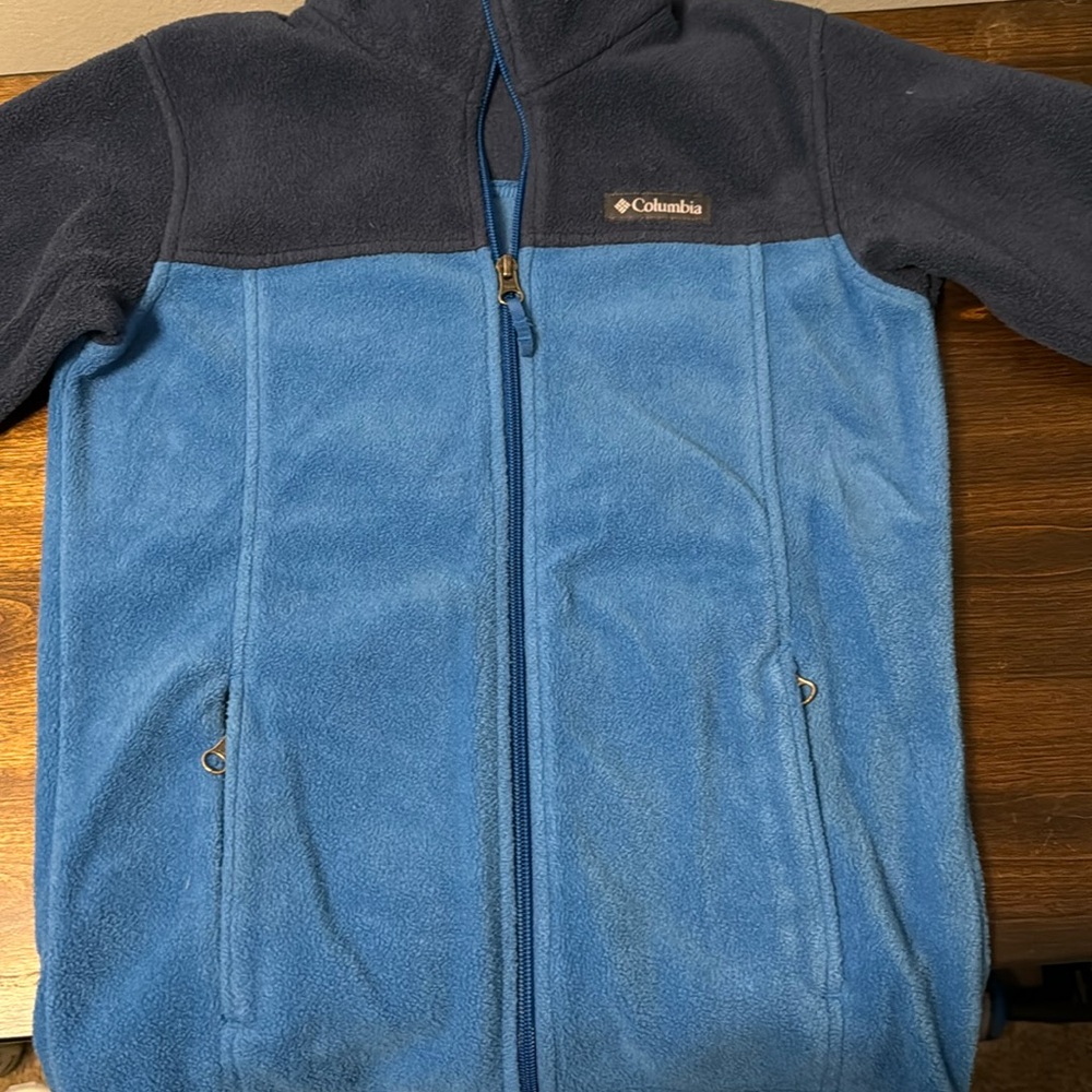 Columbia fleece zip jacket